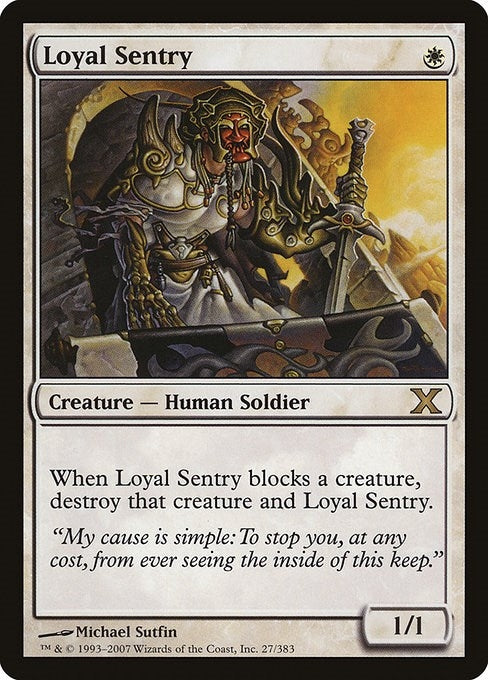 Image for Loyal Sentry (27) [10th Edition] - Magic: The Gathering