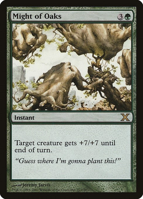 Image for Might of Oaks (277) [10th Edition] - Magic: The Gathering