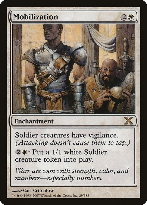 Image for Mobilization (29) [10th Edition] - Magic: The Gathering