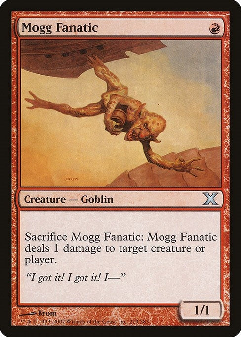 Image for Mogg Fanatic (219) [10th Edition] - Magic: The Gathering