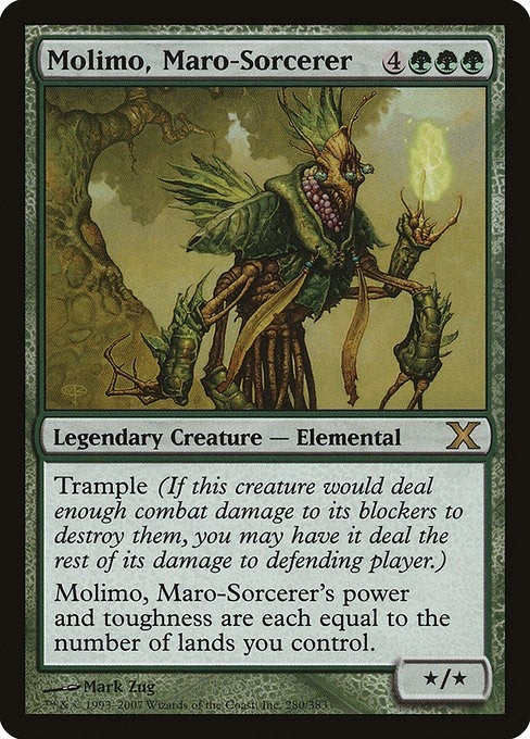 Image for Molimo, Maro-Sorcerer (280) [10th Edition] - Magic: The Gathering