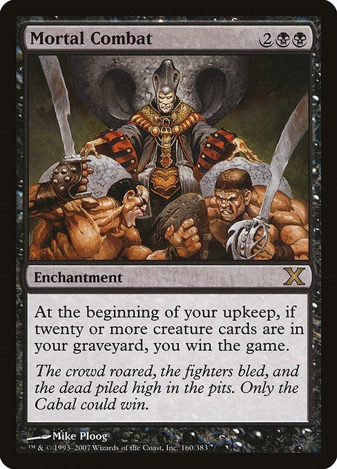 Image for Mortal Combat (160) [10th Edition] - Magic: The Gathering
