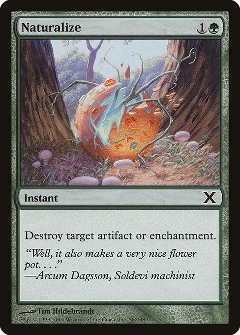 Image for Naturalize (282) [10th Edition] - Magic: The Gathering