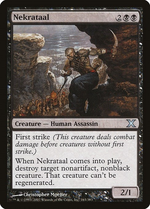 Image for Nekrataal (163) [10th Edition] - Magic: The Gathering