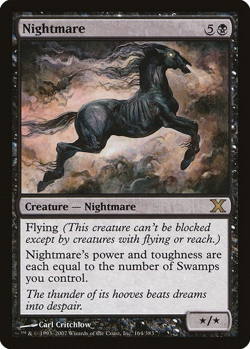 Image for Nightmare (164) [10th Edition] - Magic: The Gathering