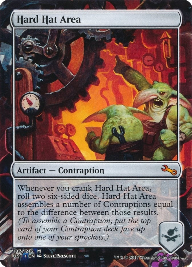 Image for Hard Hat Area (187) [Unstable] - Magic: The Gathering