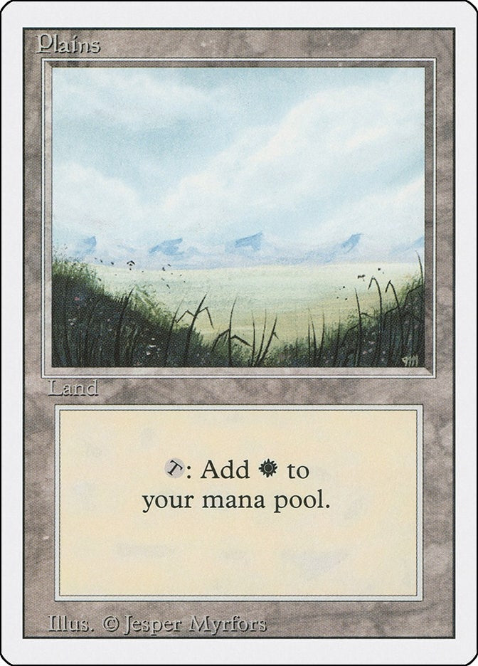 Image for Plains (A) (293) [Revised Edition] - Magic: The Gathering