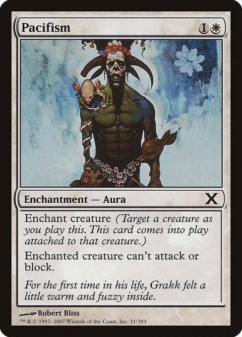 Image for Pacifism (31) [10th Edition] - Magic: The Gathering
