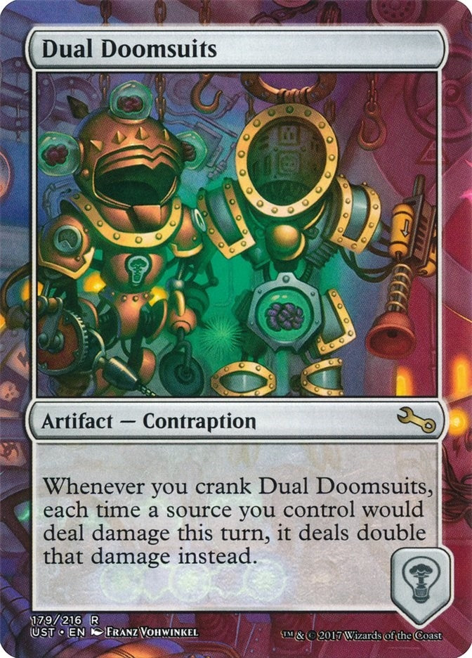 Image for Dual Doomsuits (179) [Unstable] - Magic: The Gathering