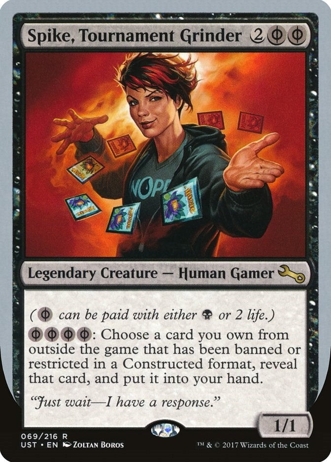 Image for Spike, Tournament Grinder (69) [Unstable] - Magic: The Gathering