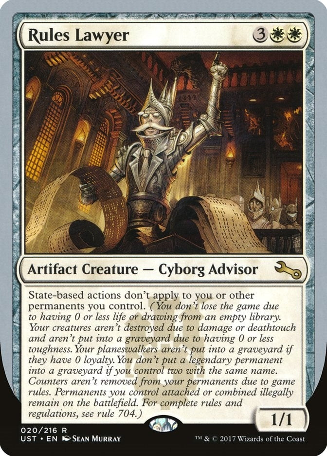 Image for Rules Lawyer (20) [Unstable] - Magic: The Gathering