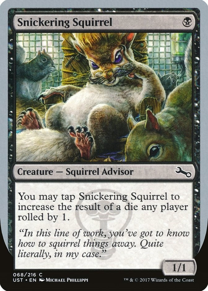 Image for Snickering Squirrel (68) [Unstable] - Magic: The Gathering
