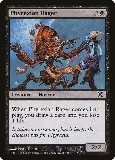 Phyrexian Rager (167) [10th Edition]