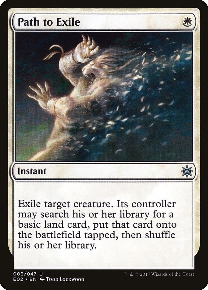 Image for Path to Exile (3) [Explorers of Ixalan] - Magic: The Gathering