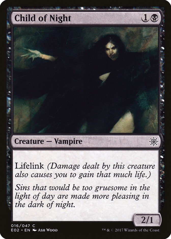 Image for Child of Night (16) [Explorers of Ixalan] - Magic: The Gathering