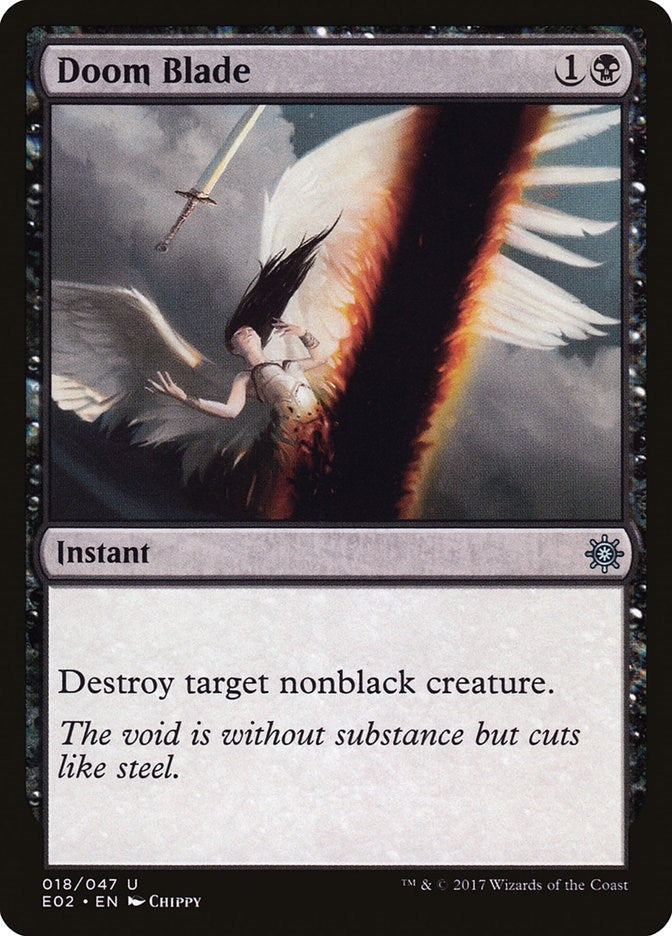 Image for Doom Blade (18) [Explorers of Ixalan] - Magic: The Gathering