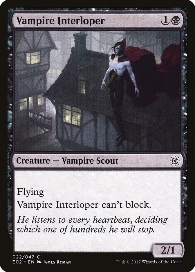 Image for Vampire Interloper (22) [Explorers of Ixalan] - Magic: The Gathering