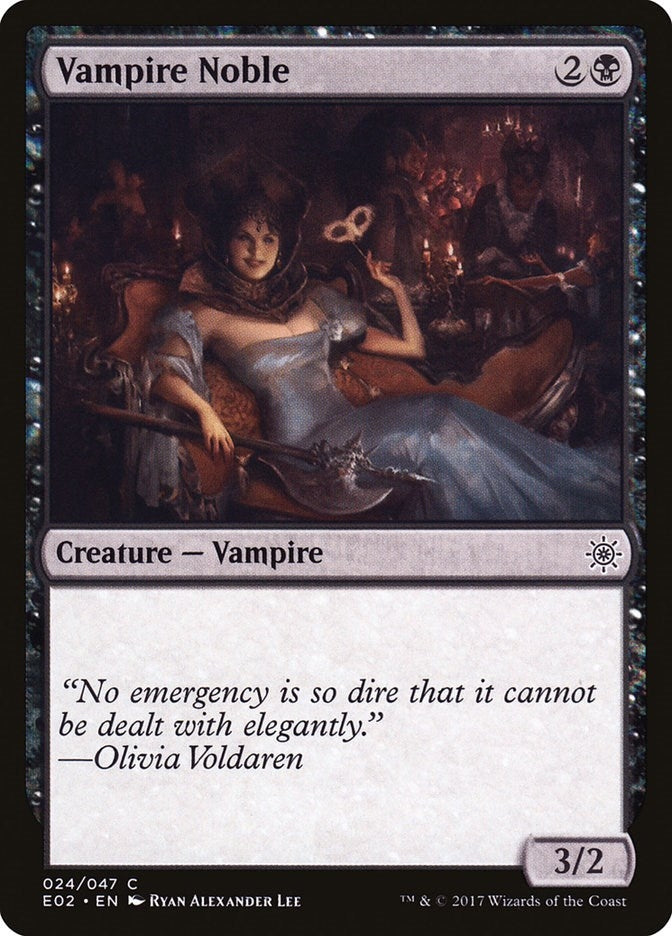 Image for Vampire Noble (24) [Explorers of Ixalan] - Magic: The Gathering
