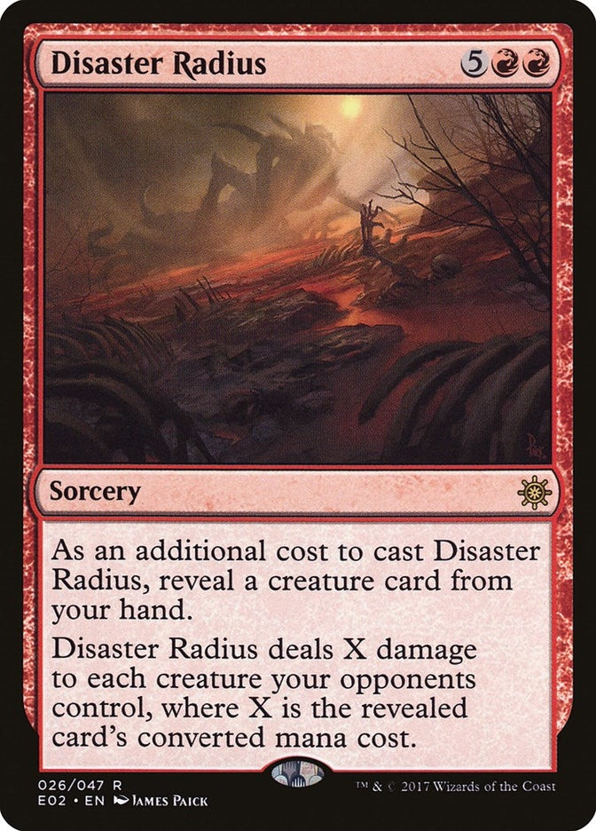 Image for Disaster Radius (26) [Explorers of Ixalan] - Magic: The Gathering