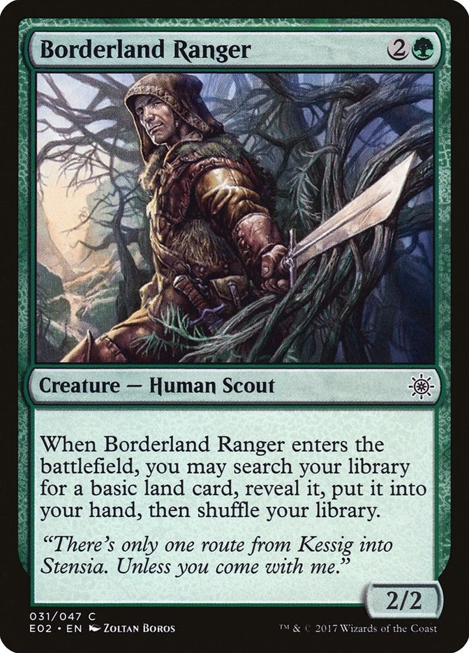 Image for Borderland Ranger (31) [Explorers of Ixalan] - Magic: The Gathering
