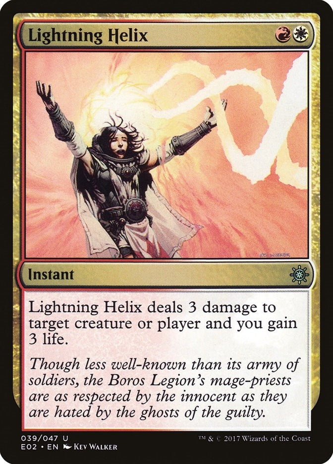 Image for Lightning Helix (39) [Explorers of Ixalan] - Magic: The Gathering