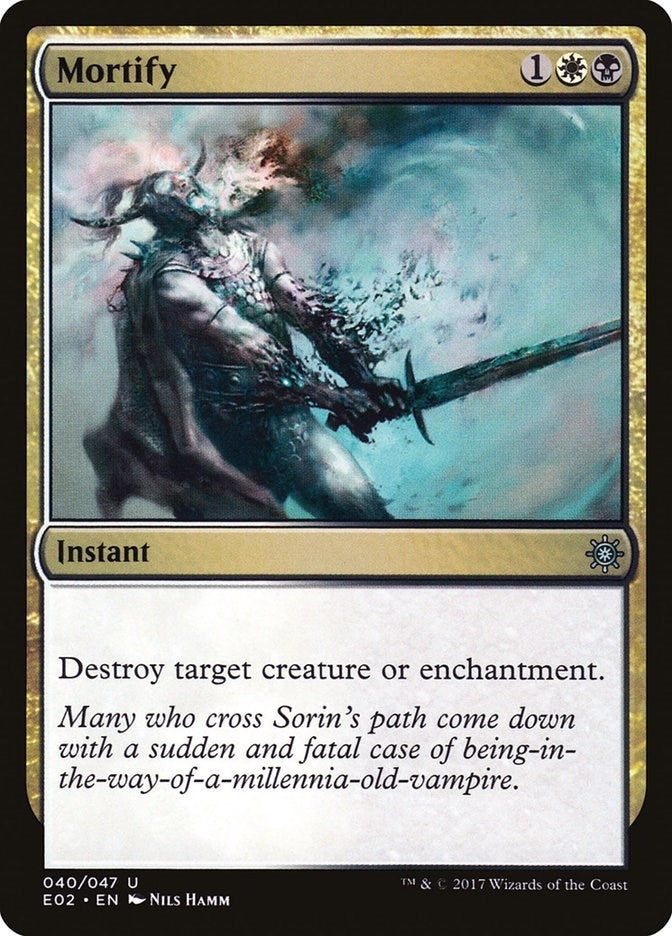 Image for Mortify (40) [Explorers of Ixalan] - Magic: The Gathering