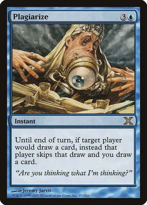 Image for Plagiarize (97) [10th Edition] - Magic: The Gathering