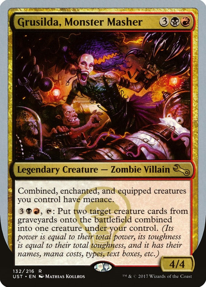 Image for Grusilda, Monster Masher (132) [Unstable] - Magic: The Gathering