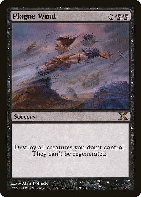 Image for Plague Wind (169) [10th Edition] - Magic: The Gathering