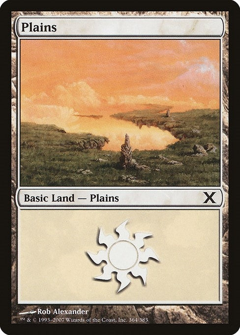 Image for Plains (364) (364) [10th Edition] - Magic: The Gathering