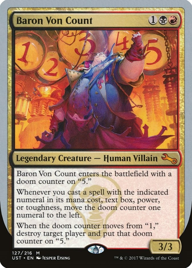 Image for Baron Von Count (127) [Unstable] - Magic: The Gathering