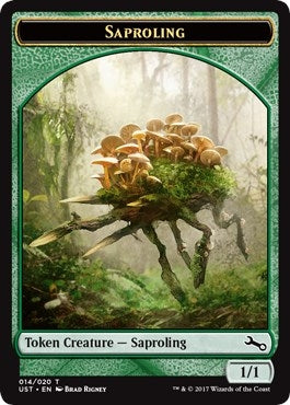 Image for Saproling Token (14) [Unstable] - Magic: The Gathering