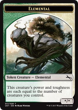 Image for Elemental Token (017) (17) [Unstable] - Magic: The Gathering