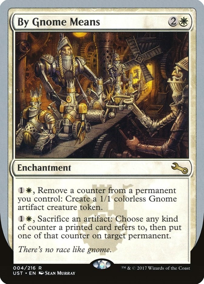 Image for By Gnome Means (4) [Unstable] - Magic: The Gathering