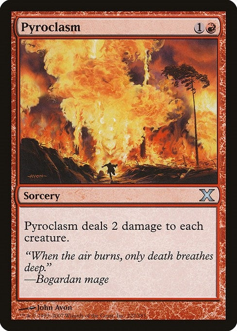 Image for Pyroclasm (222) [10th Edition] - Magic: The Gathering
