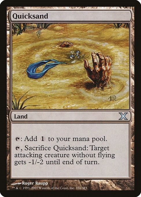 Image for Quicksand (356) [10th Edition] - Magic: The Gathering
