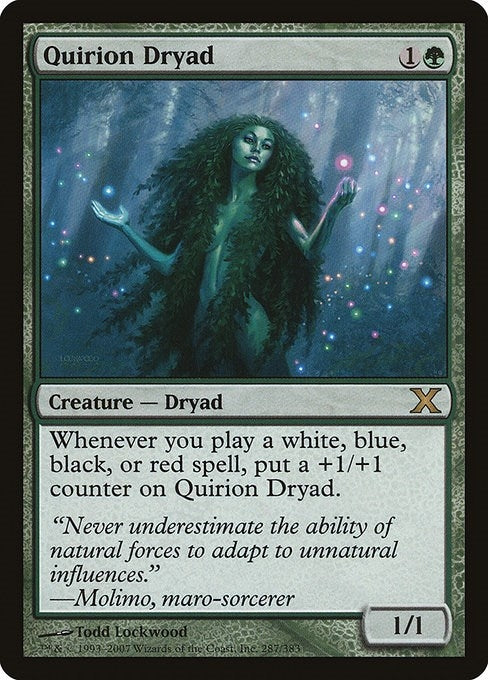 Image for Quirion Dryad (287) [10th Edition] - Magic: The Gathering