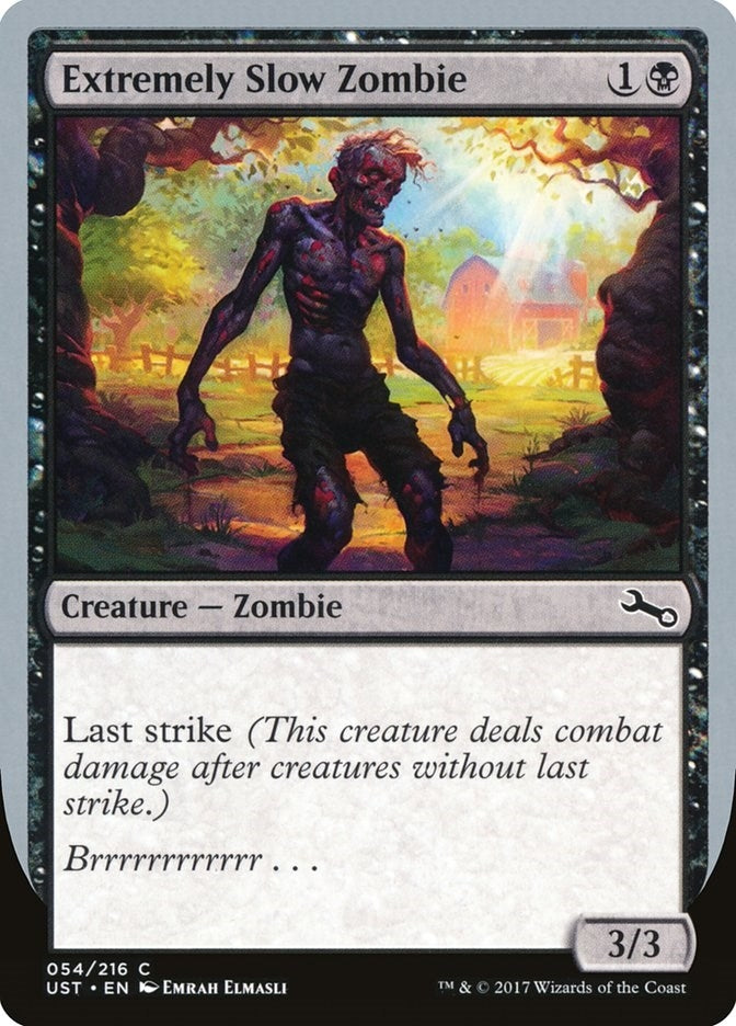 Image for Extremely Slow Zombie (A) (54) [Unstable] - Magic: The Gathering