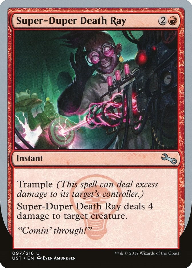 Image for Super-Duper Death Ray (97) [Unstable] - Magic: The Gathering