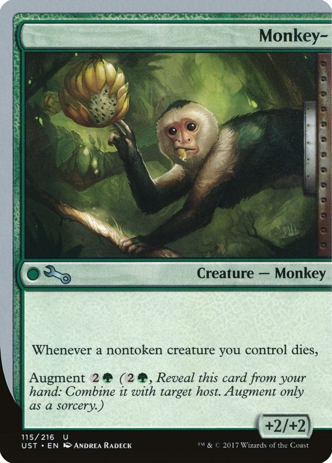 Image for Monkey- (115) [Unstable] - Magic: The Gathering