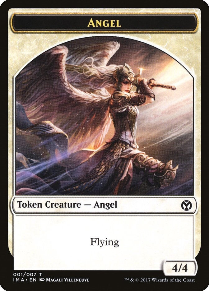 Image for Angel Token (001) (1) [Iconic Masters] - Magic: The Gathering