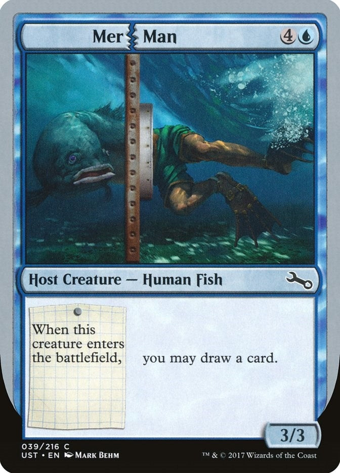 Image for Mer Man (39) [Unstable] - Magic: The Gathering