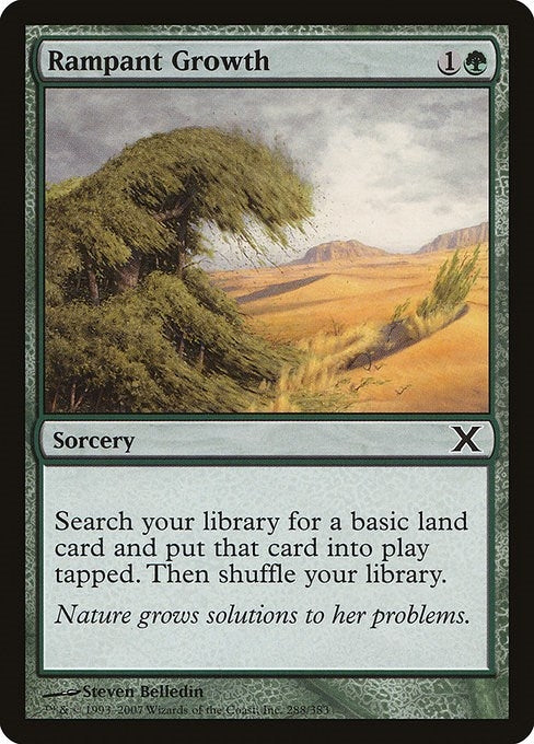 Image for Rampant Growth (288) [10th Edition] - Magic: The Gathering