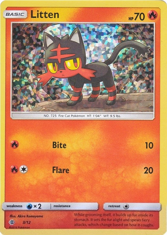 Image for Litten (003/012) [McDonald's Promos 2017] - Pokemon