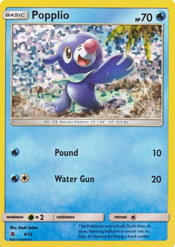 Image for Popplio (004/012) [McDonald's Promos 2017] - Pokemon