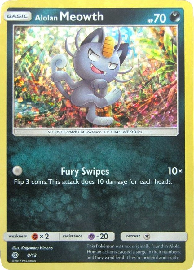 Image for Alolan Meowth (008/012) [McDonald's Promos 2017] - Pokemon