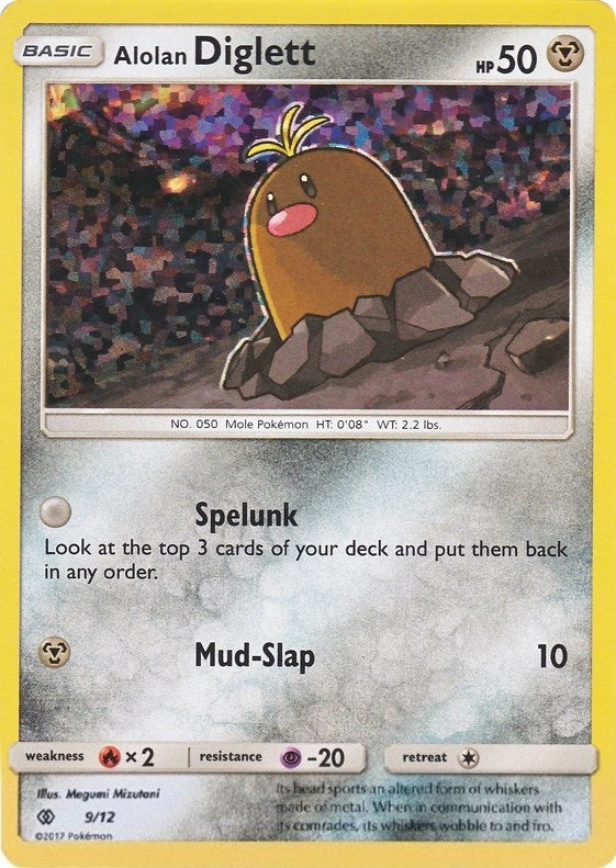 Image for Alolan Diglett (009/012) [McDonald's Promos 2017] - Pokemon