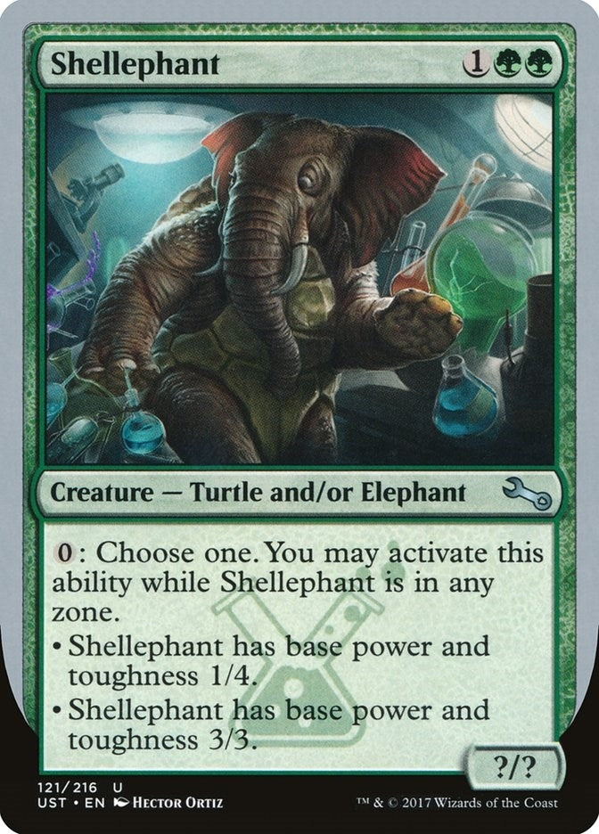 Image for Shellephant (121) [Unstable] - Magic: The Gathering