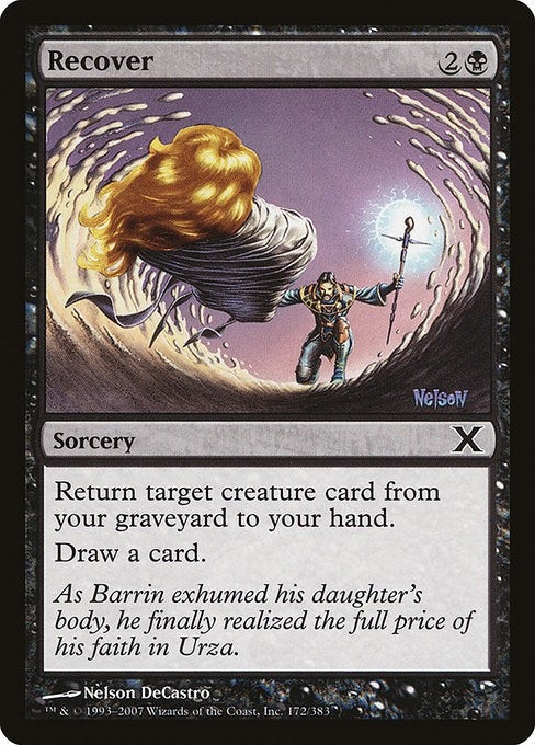Image for Recover (172) [10th Edition] - Magic: The Gathering