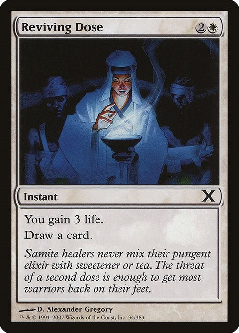 Image for Reviving Dose (34) [10th Edition] - Magic: The Gathering